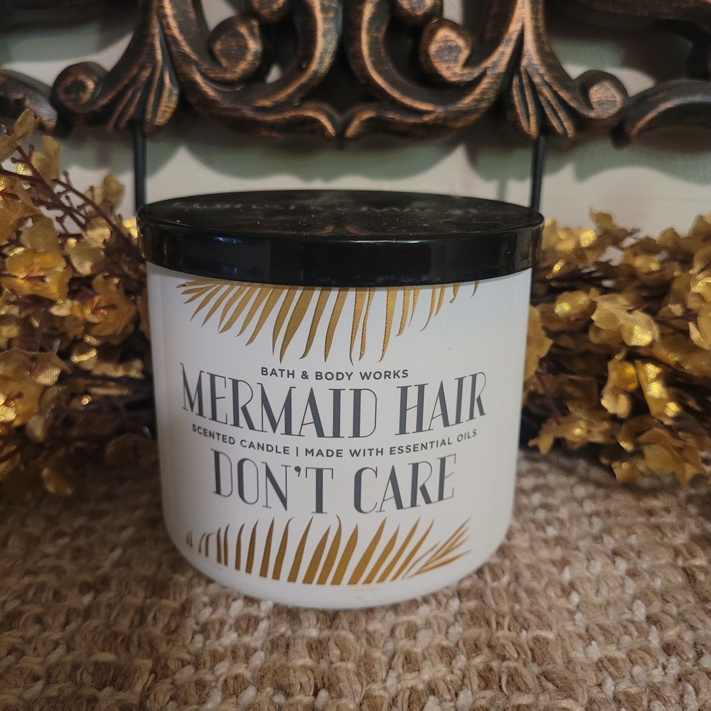 Mermaid Hair Don't Care - Bath & Body Works 3-Wick Candle